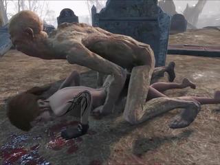 Fallout 4 cimetery: 4 di động độ nét cao giới tính kẹp phim 4f