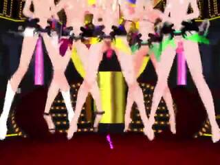 Mmd ahegao 舞蹈: 免費 舞蹈 高清晰度 性別 視頻 視頻 6d