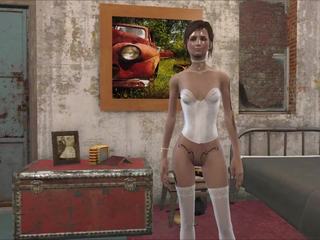 Fallout 4 elie v bílý dámské spodní prádlo, volný vysoká rozlišením porno b0