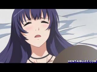 Busty hentai gets squeezed her bigtits and superior wetpussy fucked