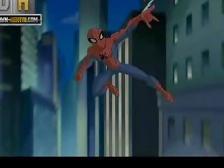 Superhero dirty video Spiderman vs Batman
