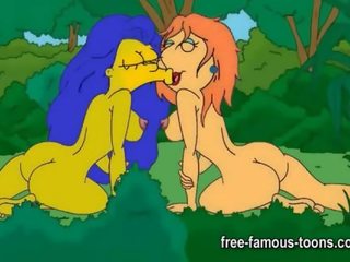 Simpsons 色情 视频 滑稽模仿