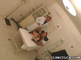 Clinic adult clip Blonde Twat Eaten Out
