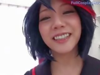 Ryuko Matoi From Kill La Kill Cosplay sex video Blowjob
